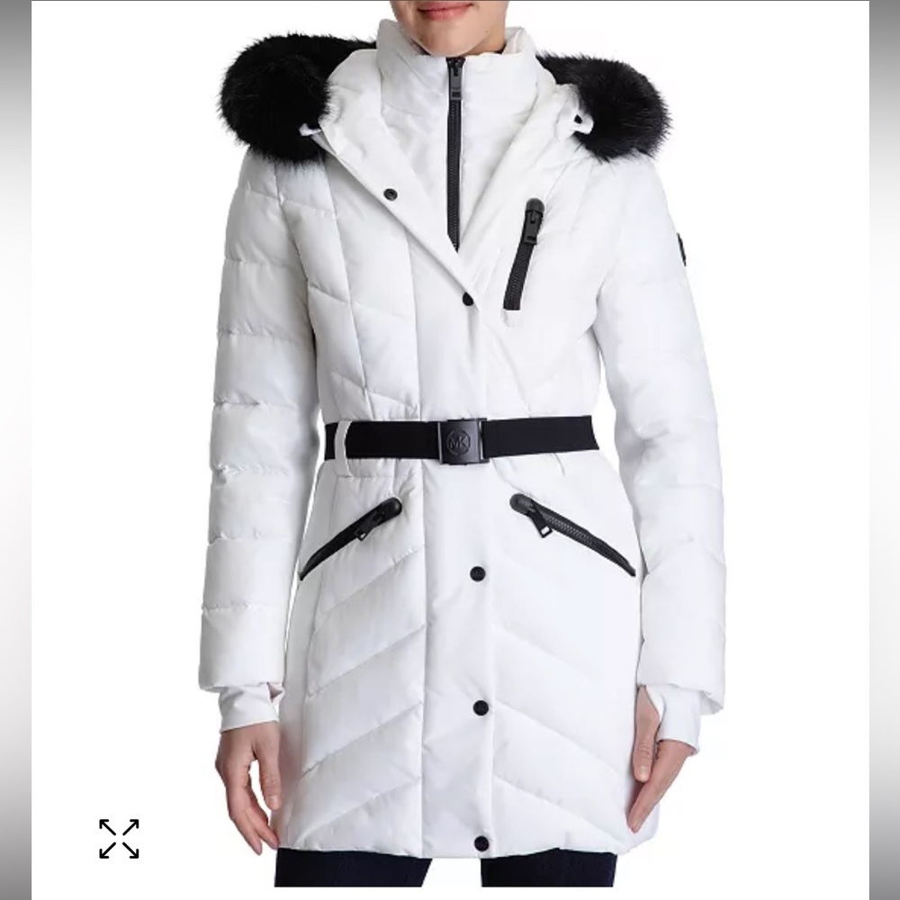Micheal Kors Long Puffer Coat